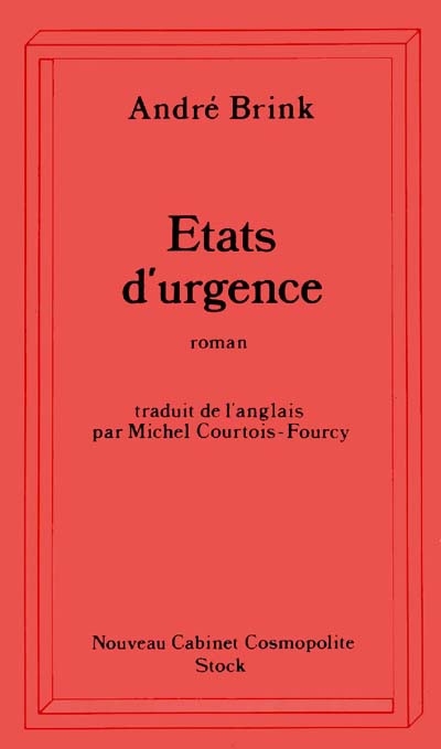 Etats d'urgence - 