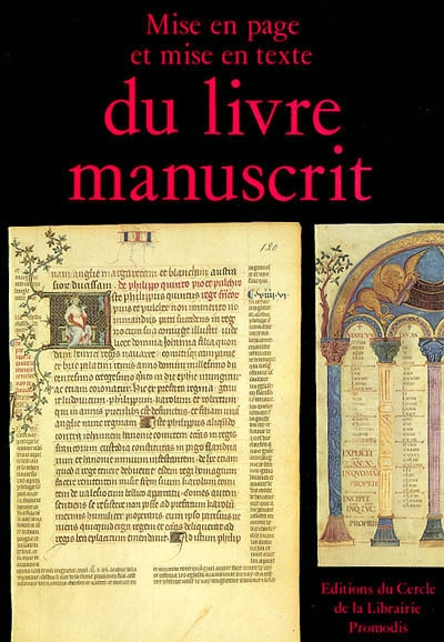 Mise en page et mise en texte du livre manuscrit - 