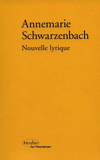 Nouvelle lyrique - 