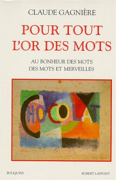 Pour tout l'or des mots - 