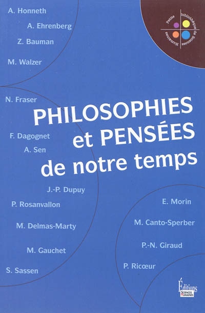 Philosophies et pensées de notre temps - 