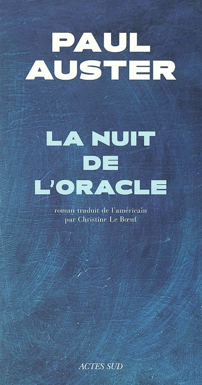 nuit de l'oracle (La) - 