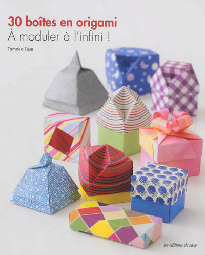 30 boîtes en origami - 