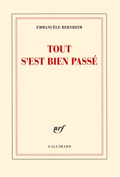 Tout s'est bien passé - 