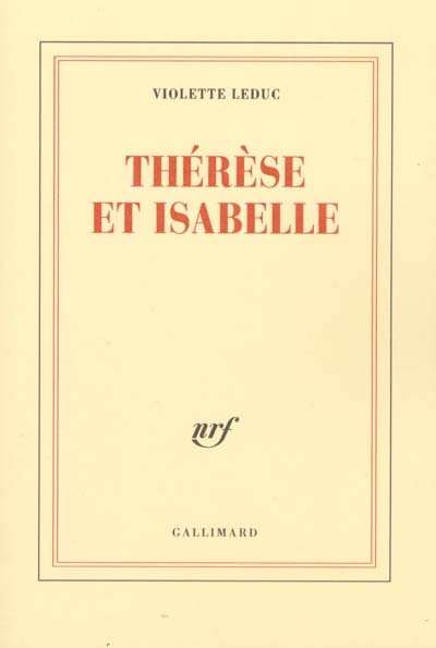 Thérèse et Isabelle - 