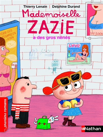 Mademoiselle Zazie a des gros nénés - 