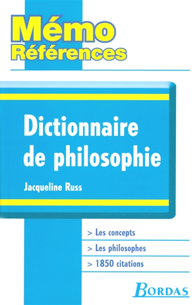 Dictionnaire de philosophie - 