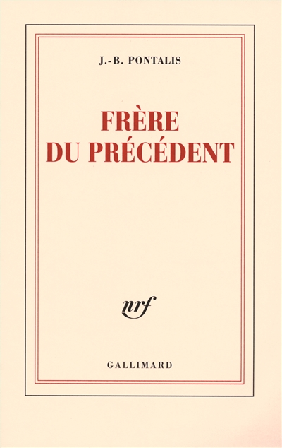 Frère du précédent - 