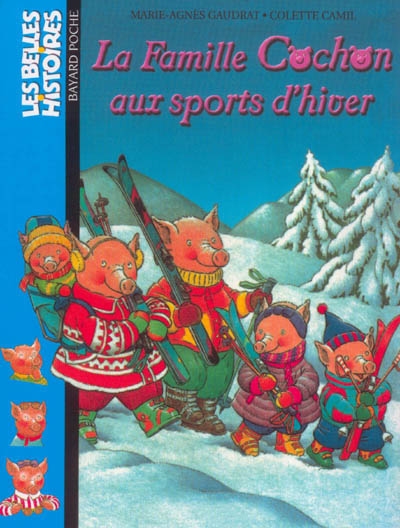 famille Cochon aux sports d'hiver (La) - 