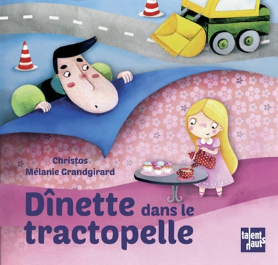 Dînette dans le tractopelle - 