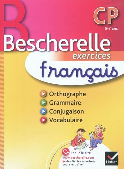 Bescherelle exercices français CP, 6-7 ans - 