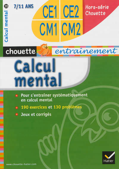 Calcul mental - 