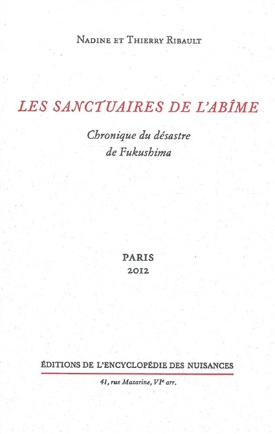 sanctuaires de l'abîme (Les) - 