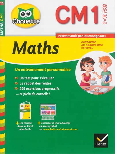 Maths CM1, 9-10 ans - 