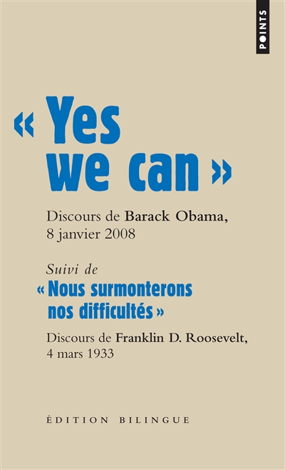 Yes we can - Nous surmonterons nos difficultés - 