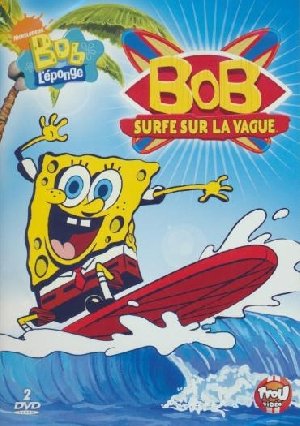 Bob l'éponge surfe sur la vague - 