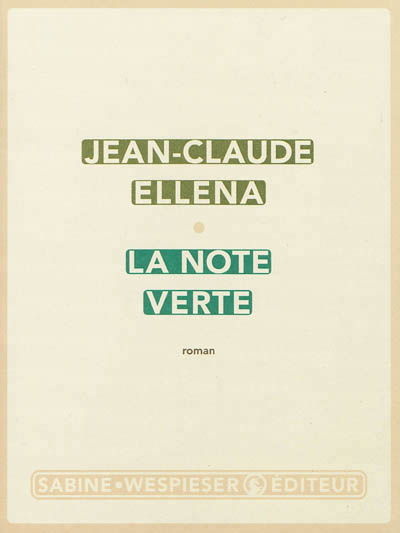 note verte (La) - 