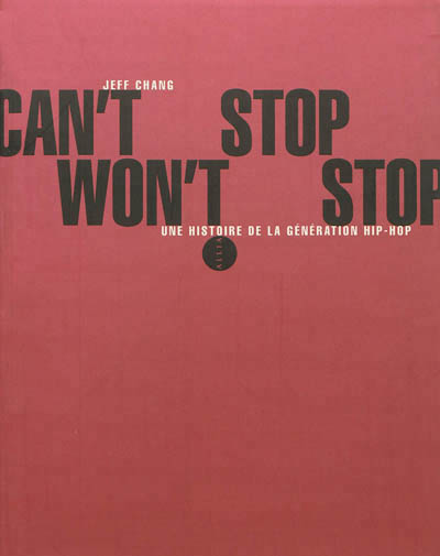 Can't stop, won't stop - 