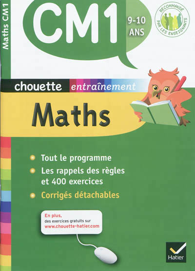 Maths CM1, 9-10 ans - 