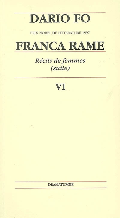 Récits de femmes [suite] - 