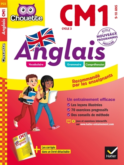 Anglais CM1 cycle 3, 9-10 ans - 