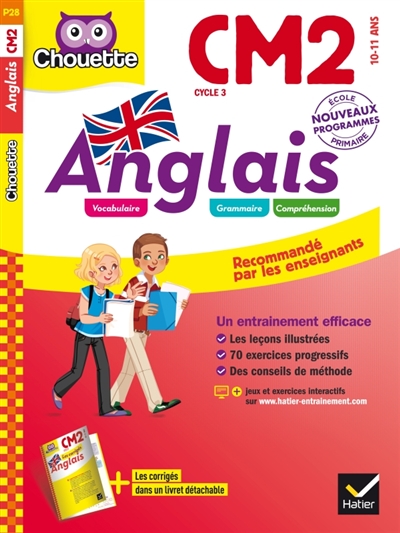 Anglais CM2 cycle 3, 10-11 ans - 