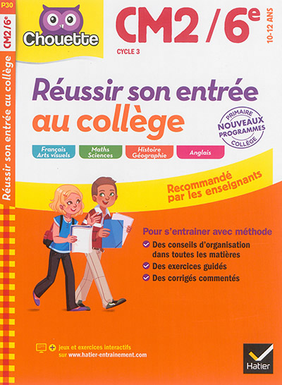 Réussir son entrée au collège - 