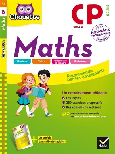 Maths CP cycle 2, 6-7 ans - 