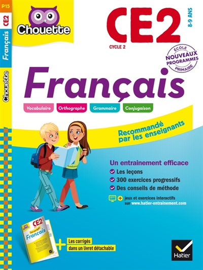 Français CE2 cycle 2, 8-9 ans - 