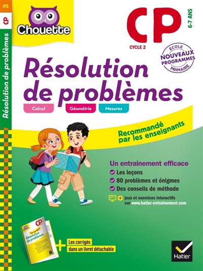 Résolution de problèmes CP cycle 2, 6-7 ans - 