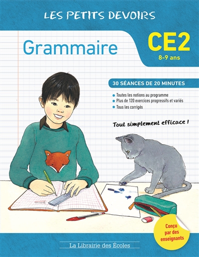 Grammaire CE2, 8-9 ans - 