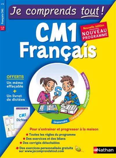 Je comprends tout ! Français, CM1, 9-10 ans - 