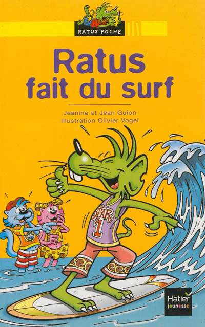 Ratus fait du surf - 