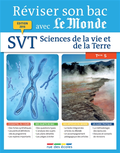 Sciences de la vie et de la Terre, terminale S - 