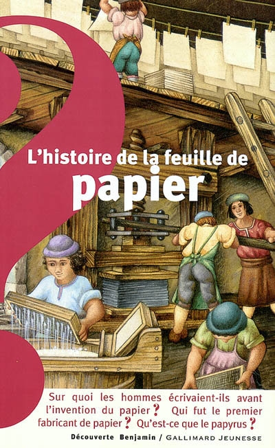 histoire de la feuille de papier (L') - 