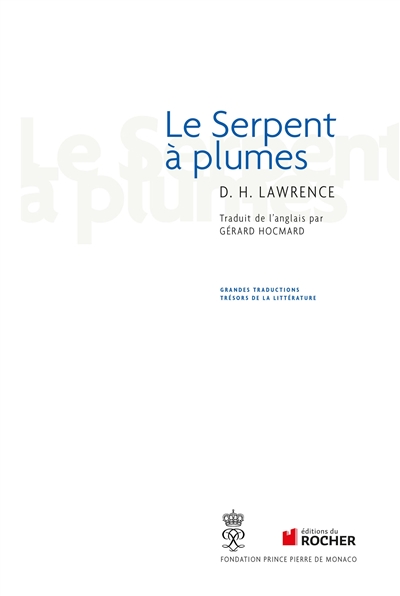 serpent à plumes (Le) - 