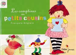 Comptines des petits cousins (Les ) français-anglais - 