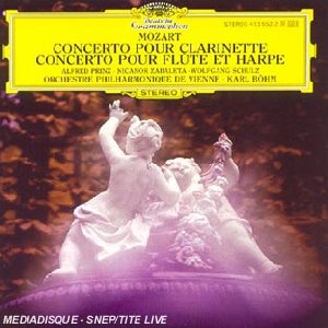 Concerto pour clarinette, basson, flûte et harpe - 