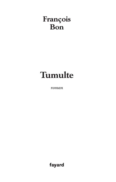 Tumulte - 