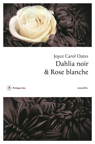 Dahlia noir et rose blanche - 