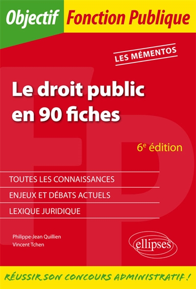 droit public en 90 fiches (Le) - 