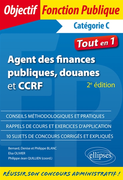 Agent des finances publiques, douanes et CCRF - 