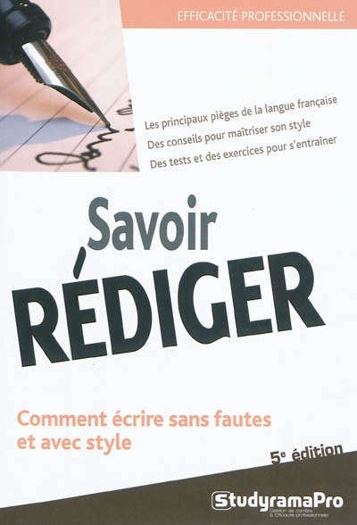 Savoir rédiger - 