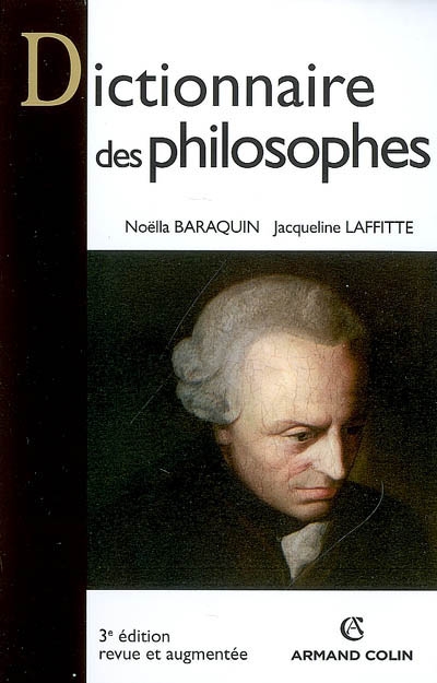 Dictionnaire des philosophes - 