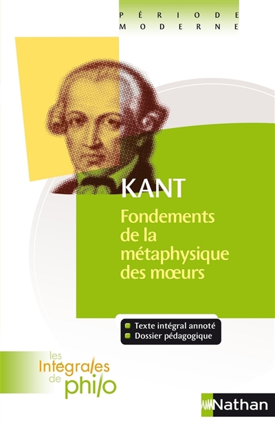 Fondements de la métaphysique des moeurs - 