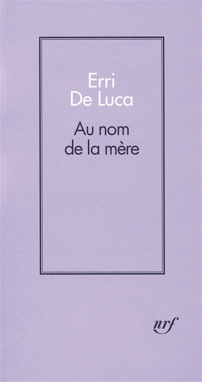 Au nom de la mère - 