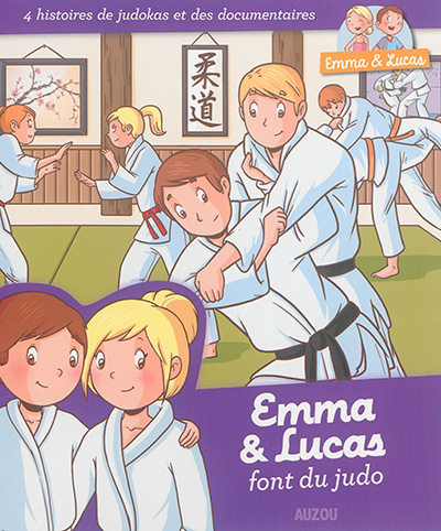 Emma & Lucas font du judo - 