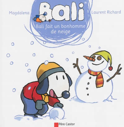 Bali fait un bonhomme de neige - 