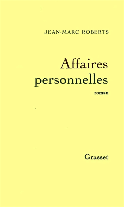 Affaires personnelles - 