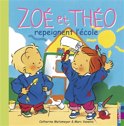 Zoé et Théo repeignent l'école - 